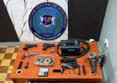 DINTEL y DICRIM realizan allanamientos en Cotuí y ocupan armas