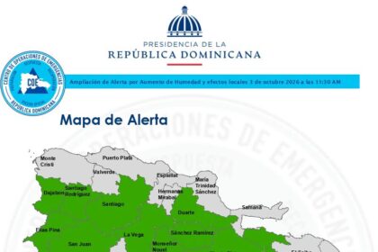Lluvias elevan riesgo de inundaciones: COE amplía alerta verde a 15 provincias por vaguada