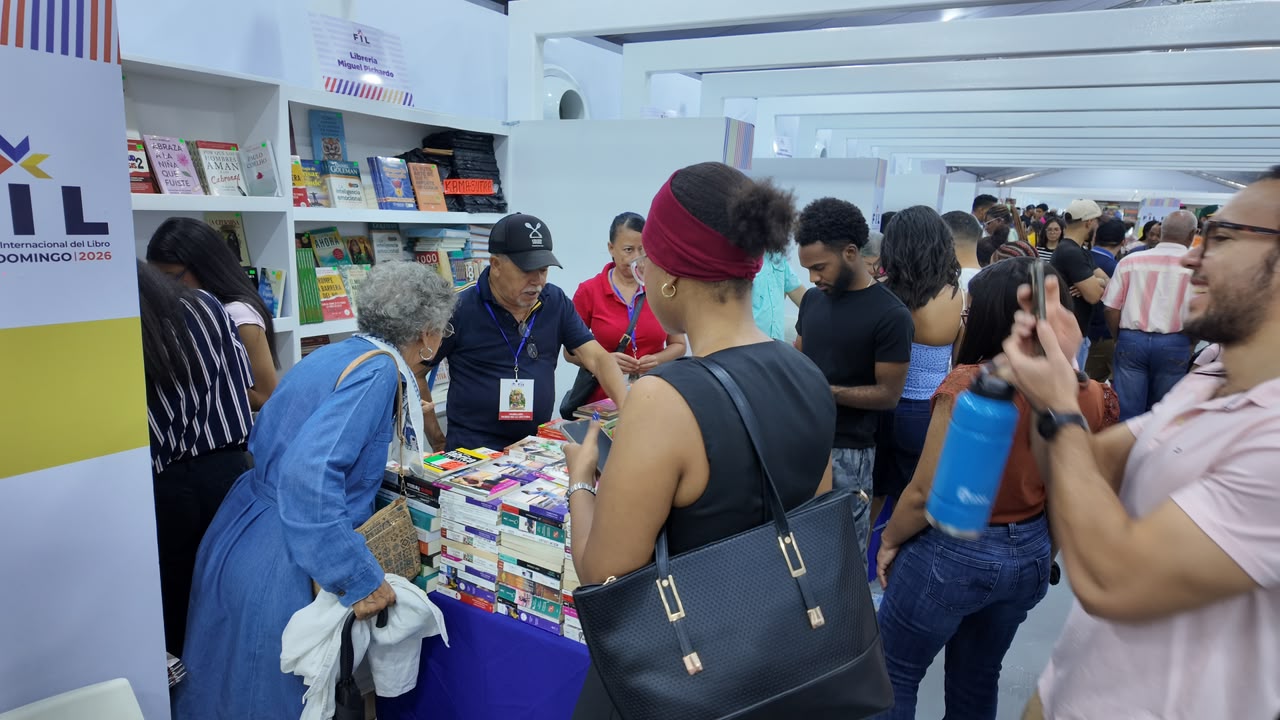Concluye la Feria del Libro de Santo Domingo con más de 1,6 millones de dólares en ventas