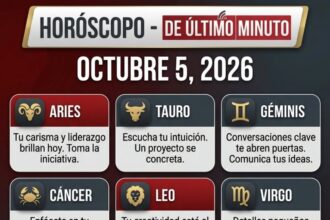 Horóscopo del 5 de octubre de 2026: predicciones para todos los signos