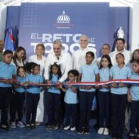 Gobierno entrega nueva escuela en El Naranjal, San José de Ocoa