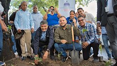 FEDA y Alcaldía de Santo Domingo Oeste sembrarán 10,000 árboles en 12 sectores