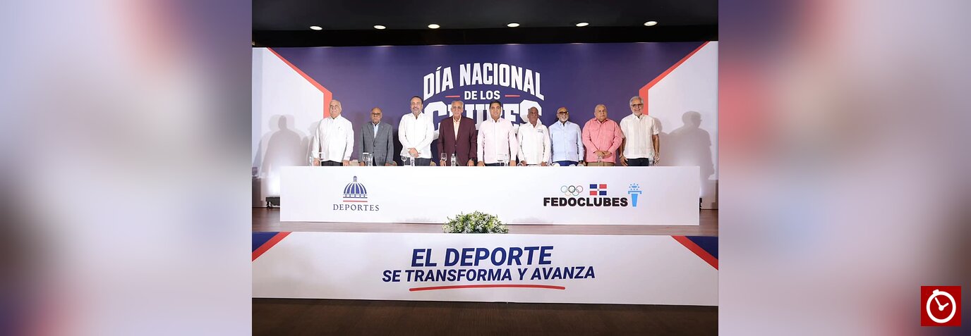 Kelvin Cruz destaca aporte de los clubes al deporte durante celebración nacional