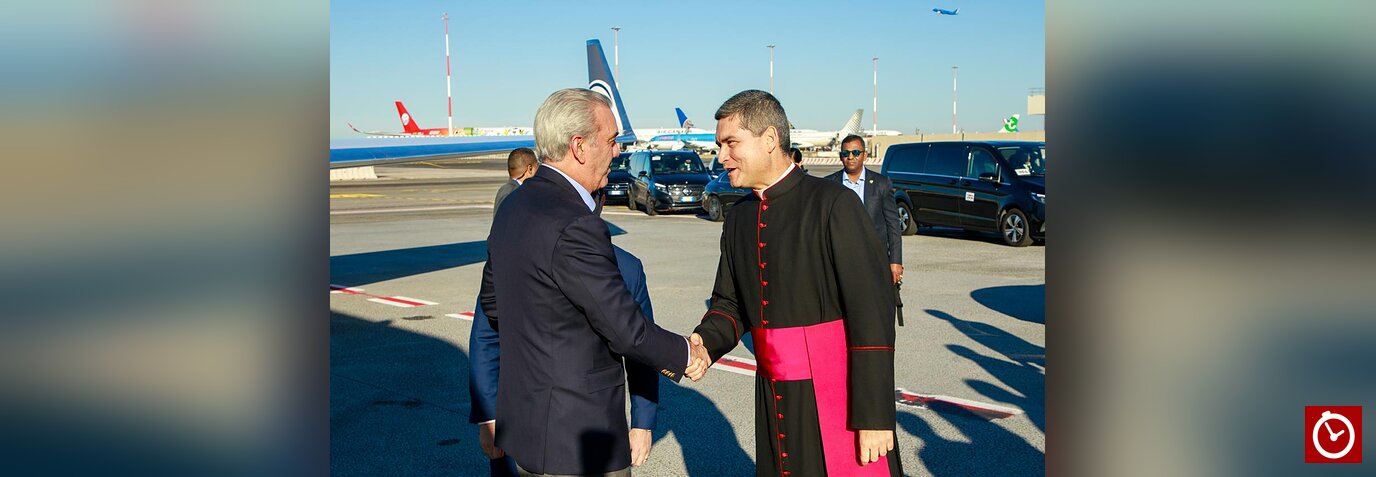 Presidente Abinader informa que invitará oficialmente al papa León XIV a visitar República Dominicana en 2027 durante su visita de Estado al Vaticano