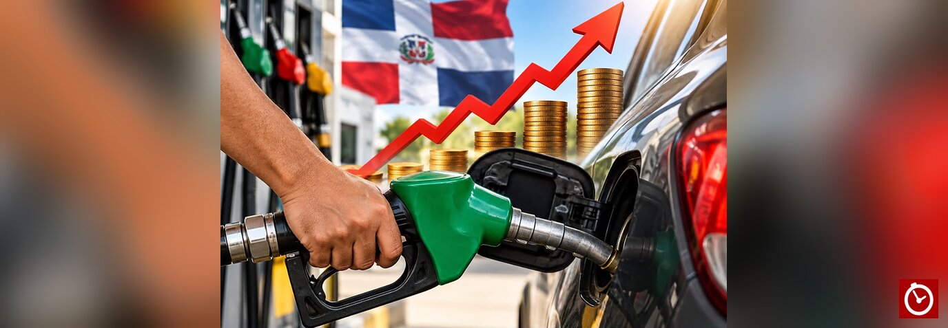 Precios combustibles acumulan alzas de RD$231 en cinco meses en República Dominicana