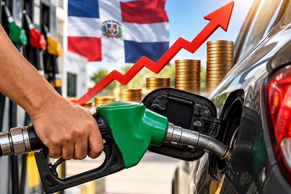Precios combustibles acumulan alzas de RD$231 en cinco meses en República Dominicana