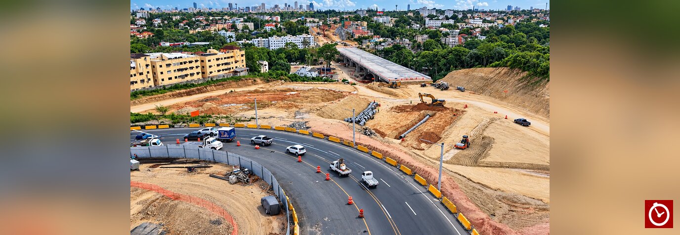 Avanza transformación de la avenida República de Colombia con viaducto, puentes y excavación de túnel