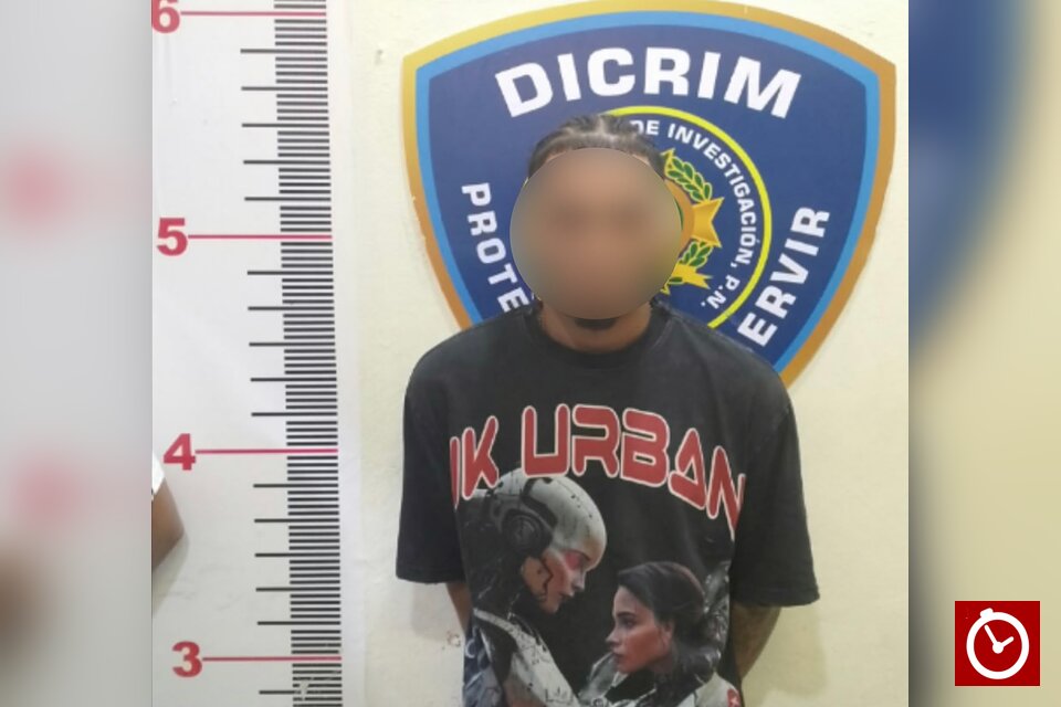Apresan a El Plátano por amenazas con machete en La Vega.
