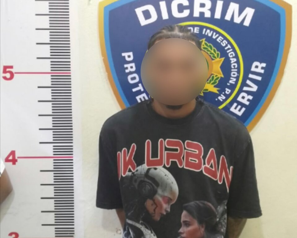 Apresan a El Plátano por amenazas con machete en La Vega.
