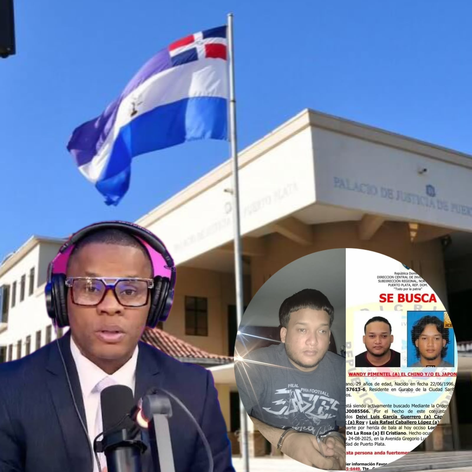 Tolentino saca historial criminal a “El Chino” y lanza advertencia a justicia de Puerto Plata