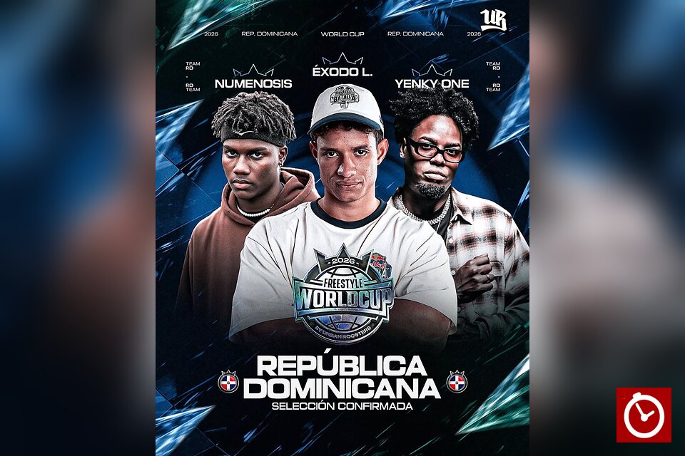 Éxodo, Numenosis y Yenky One representarán RD en la Freestyle World Cup 3 vs 3