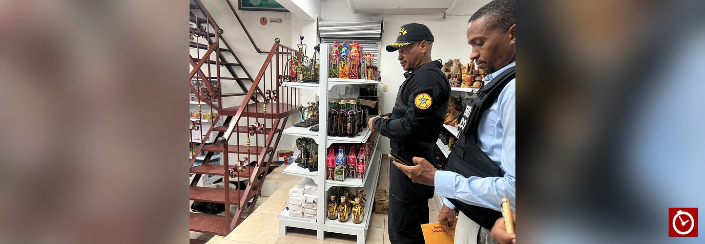 Incautan más de 86 mil productos de contrabando en comercios de Higüey