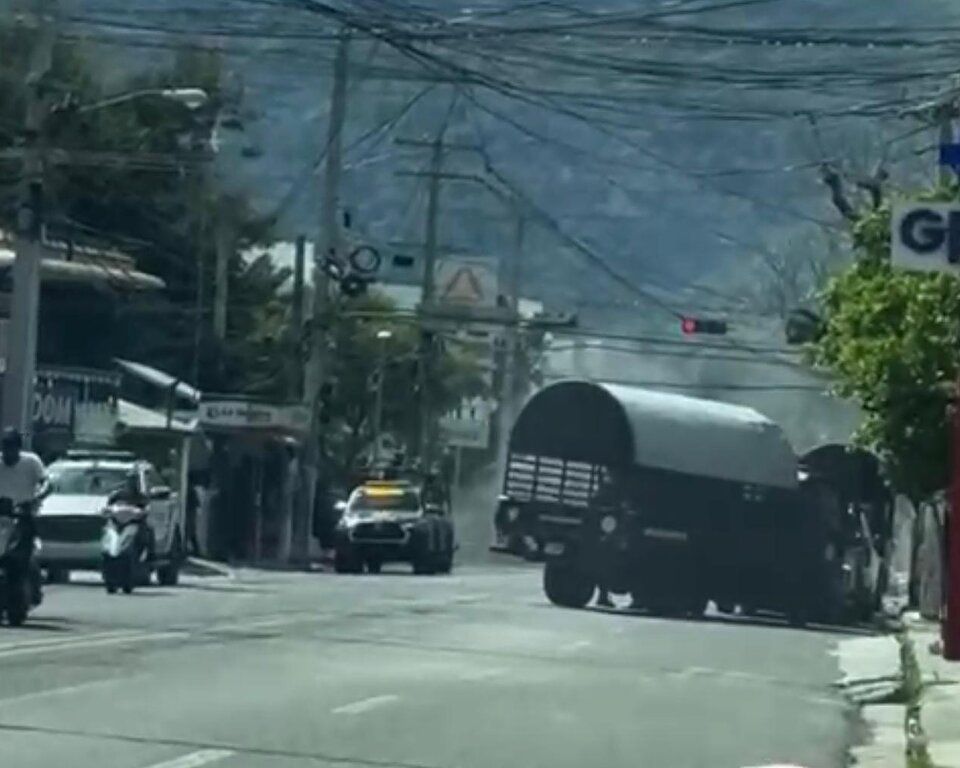 Protesta en Bonao seguirá hasta el jueves por apagones y altas tarifas eléctricas