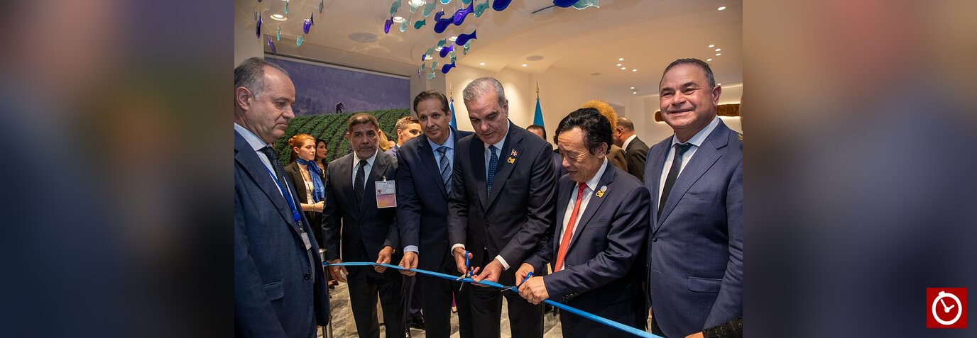 Abinader inaugura salón de RD n la FAO y reafirma compromiso con Hambre Cero