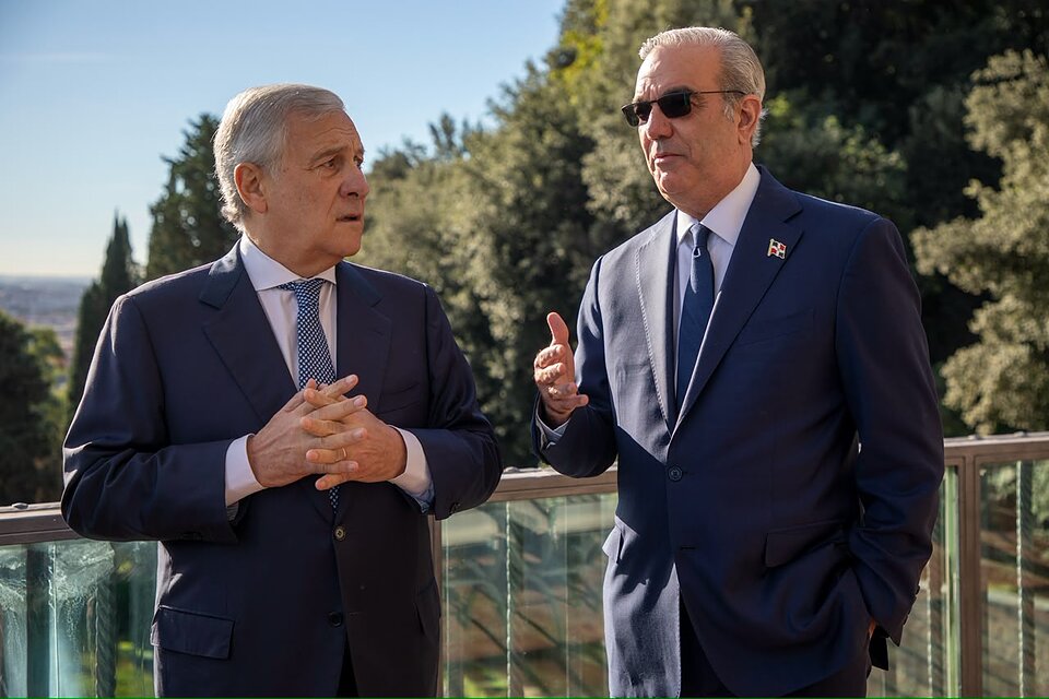 Abinader y Tajani acuerdan fortalecer cooperación bilateral, inversiones y seguridad entre RD e Italia