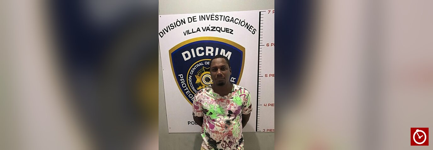 Apresan en Villa Vásquez a hombre buscado por doble homicidio en Santo Domingo