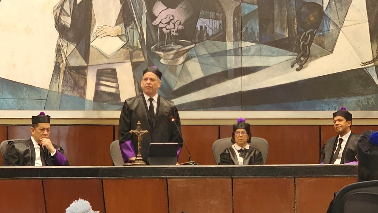 Luis Henry Molina se despide del Poder Judicial y destaca avances de sus siete años de gestión