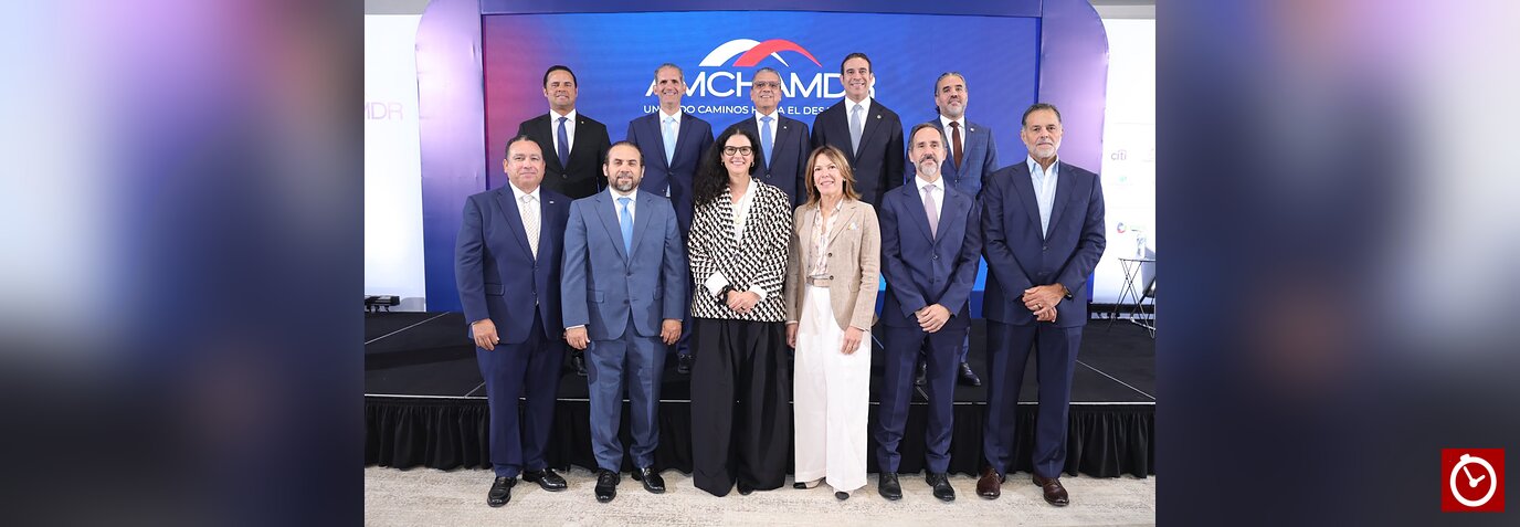 Líderes de INICIA presentan en AMCHAMDR su visión para transformar la educación dominicana
