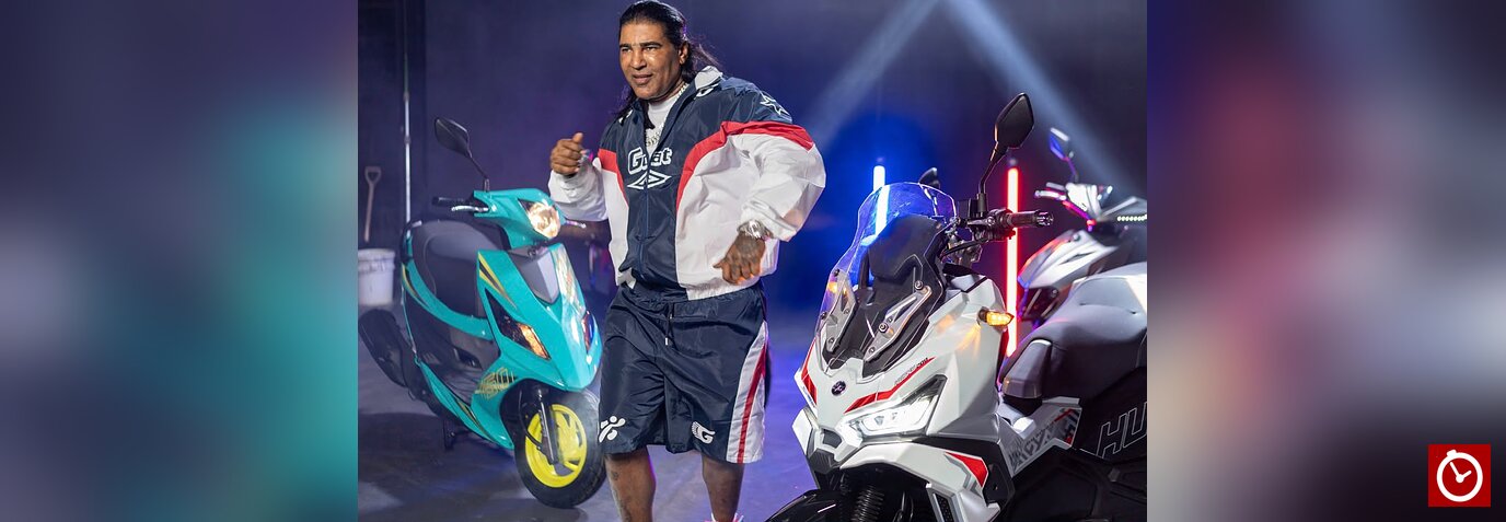 Omega será imagen oficial de marca taiwanesa de motocicletas