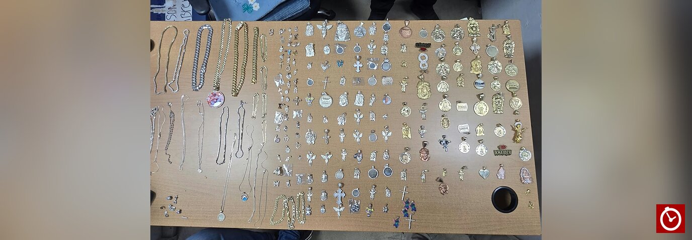Robo joyería: recuperan prendas en Santiago