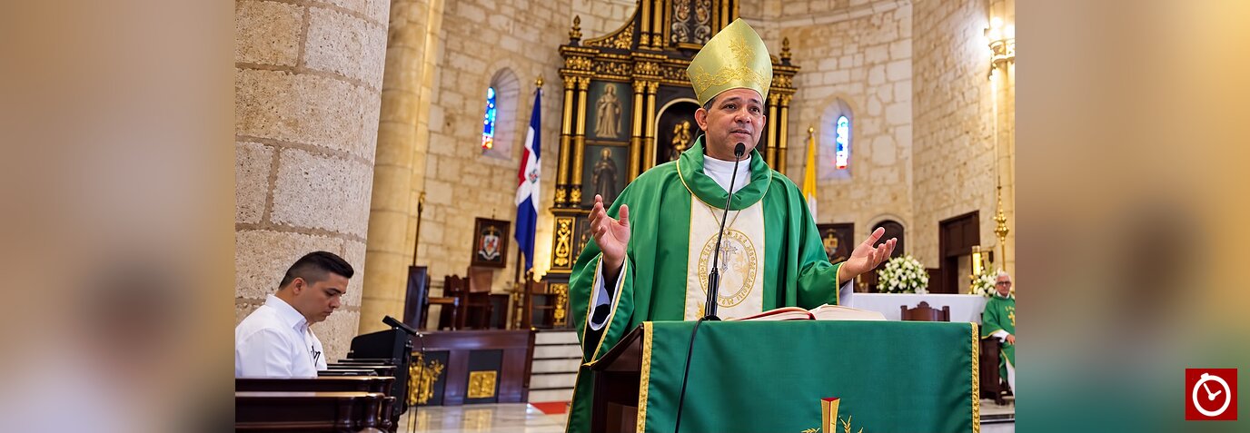 Monseñor Morel Diplán pide priorizar inversión en educación para combatir la delincuencia