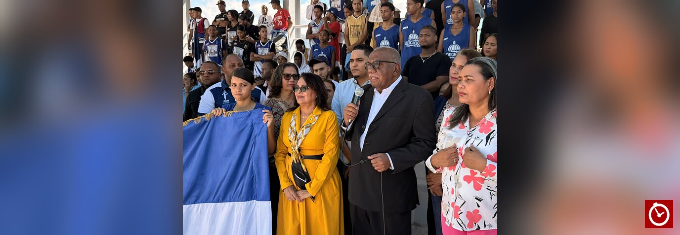 UASD Centro Azua recibe antorcha de los XLV Juegos Tony Barreiro y promueve el deporte universitario