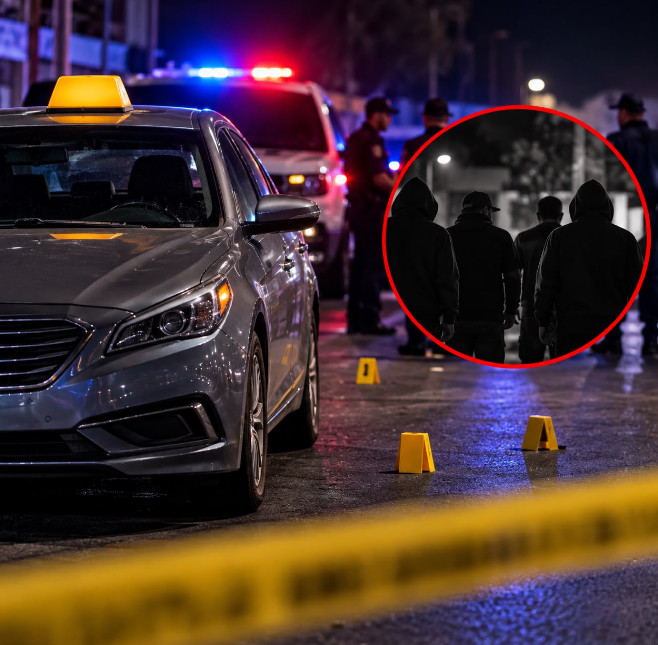 Policía Nacional busca a cuatro hombres por muerte de taxista asesinado durante presunto asalto en Santo Domingo Este