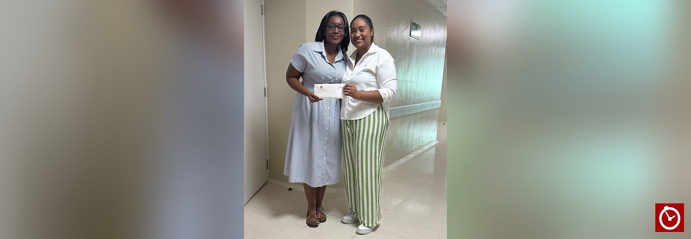 Carmen Williams gestiona apoyo económico de medio millón de pesos para Ruth Esther Tavárez, ingresada en el HOMS