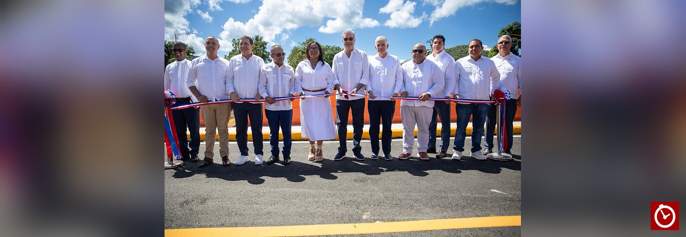 Maimón estrena puente sobre el río La Leonora tras décadas de reclamos