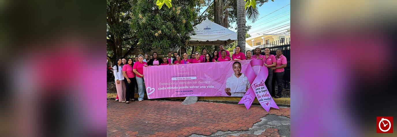 DPS de Bonao llama a la detección temprana del cáncer de mama: “Cada minuto puede salvar una vida”