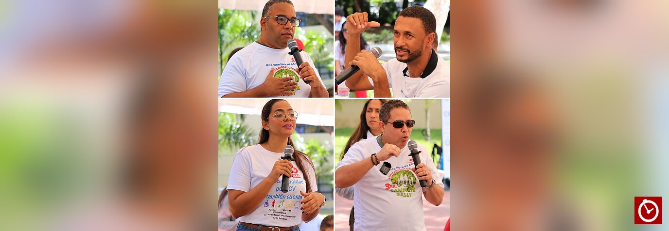 Fundace y Sociedad Dominicana de Neurointervención y Neurología Vascular convocan a caminata por la prevención del ACV