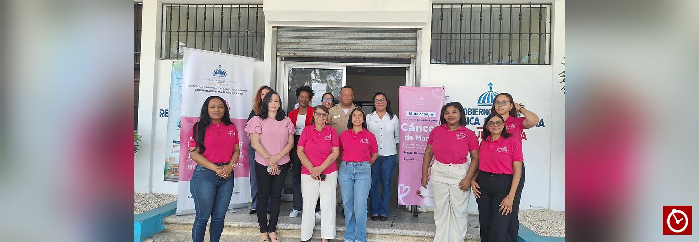 DPS La Romana realiza jornadas de orientación sobre prevención del cáncer de mama