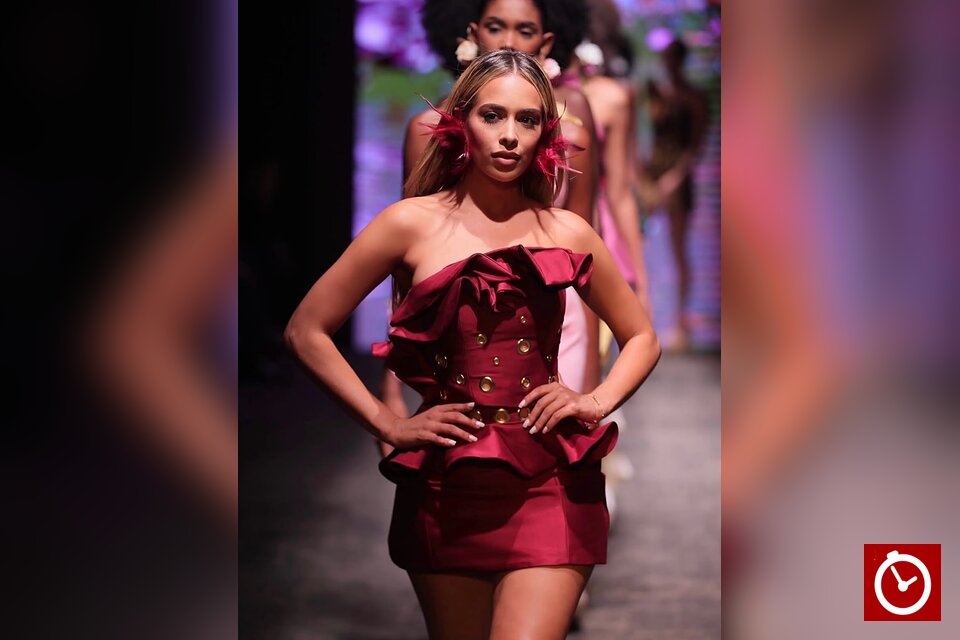 Leli Hernández desfila en RDFW con la colección Moss 2026