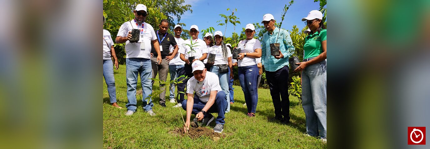 Voluntariado de los Centros Tecnológicos Comunitarios realiza jornada de reforestación