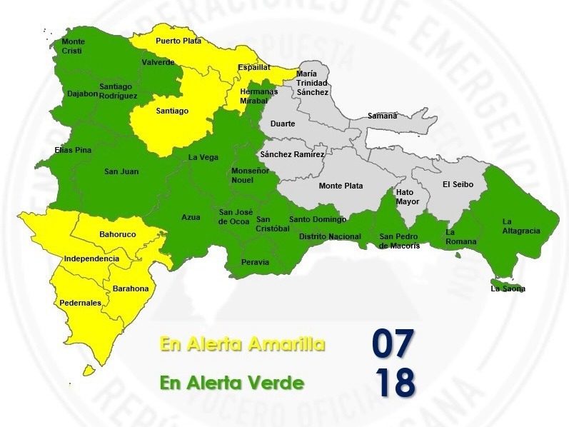 COE mantiene siete provincias en alerta amarilla y 18 demarcaciones en verde por vaguada 1 | Noticias de hoy en República Dominicana WhatsApp Image 2026 10 22 at 6.22.56 PM 2 | Noticias de hoy en De Último Minuto