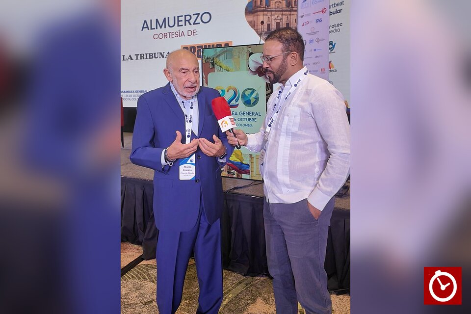 Mario García en la SIP en Bogotá: "El periodista que no se alinee con la tecnología se queda atrás”