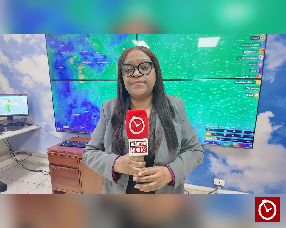 Indomet alerta sobre aguaceros y tormentas eléctricas en varias provincias