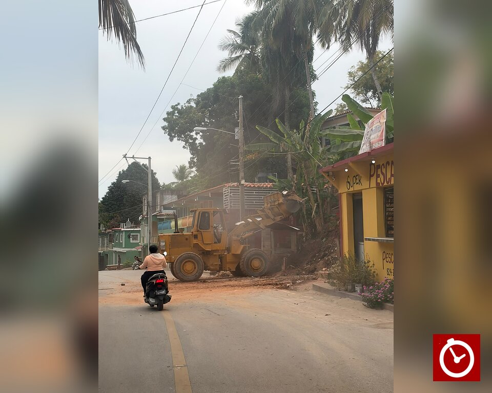 Solicitan al SEMPA inspeccionar trabajos de movimiento de tierra en la carretera Samaná-Las Galeras