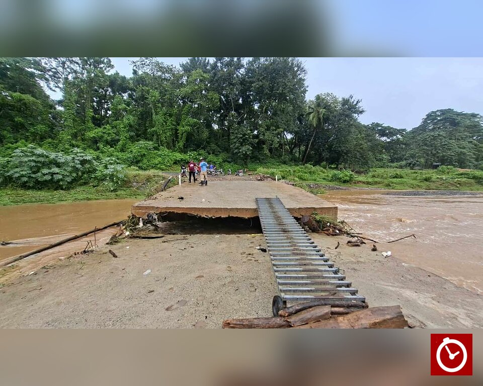 FP exige solución urgente tras colapso de puente provisional en Monte Plata 1 | Noticias de hoy en República Dominicana FP exige solución urgente tras colapso de puente provisional en Monte Plata y llama a prevenir riesgos por lluvias