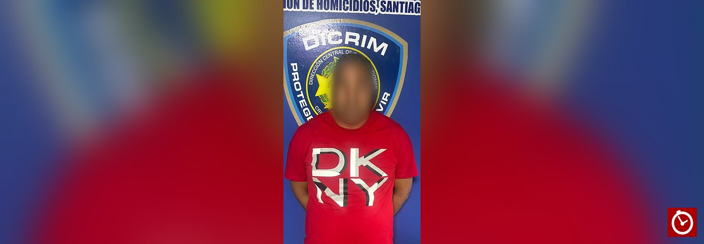 Se entrega “El Cachorro” señalado por muerte de un hombre en Licey al Medio de Santiago