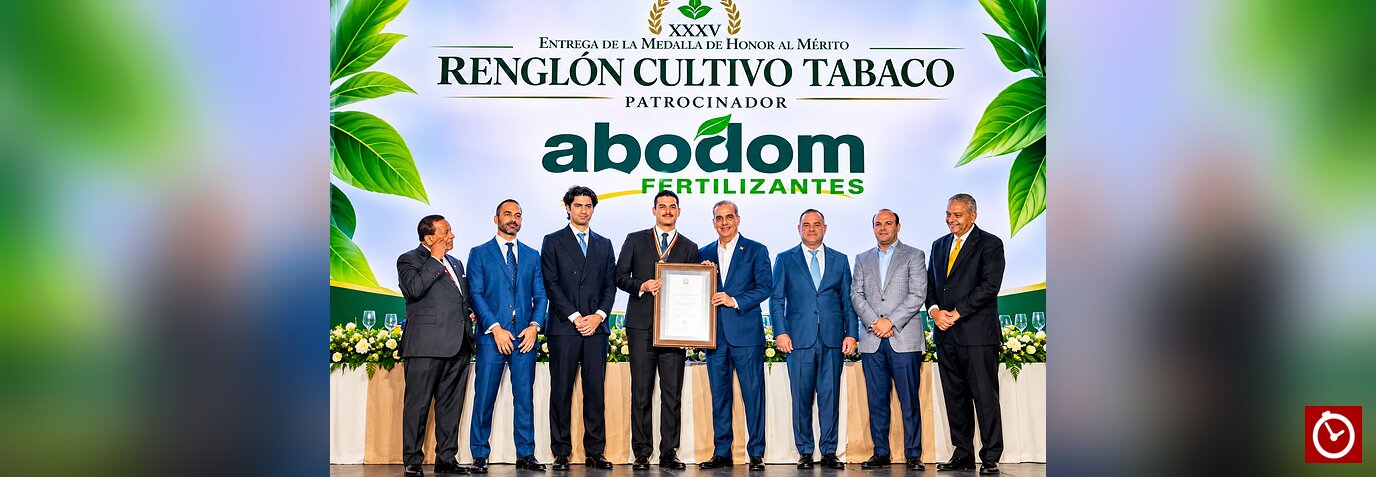 ABODOM Fertilizantes patrocina los sectores de tabaco y café en los premios de la ADHA