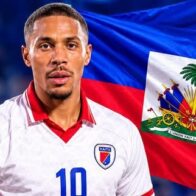 Wilson Isidor, jugador estrella de la Selección de Futbol de Haití.