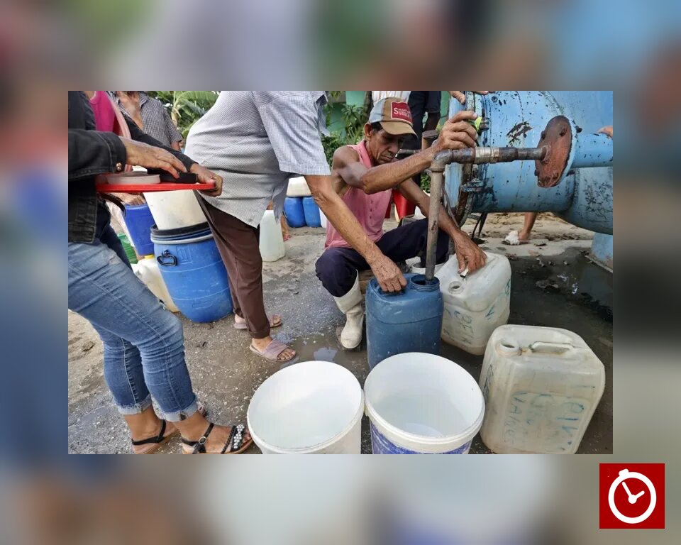 Los apagones y las averías afectan el servicio de agua a más de 2,7 millones de cubanos