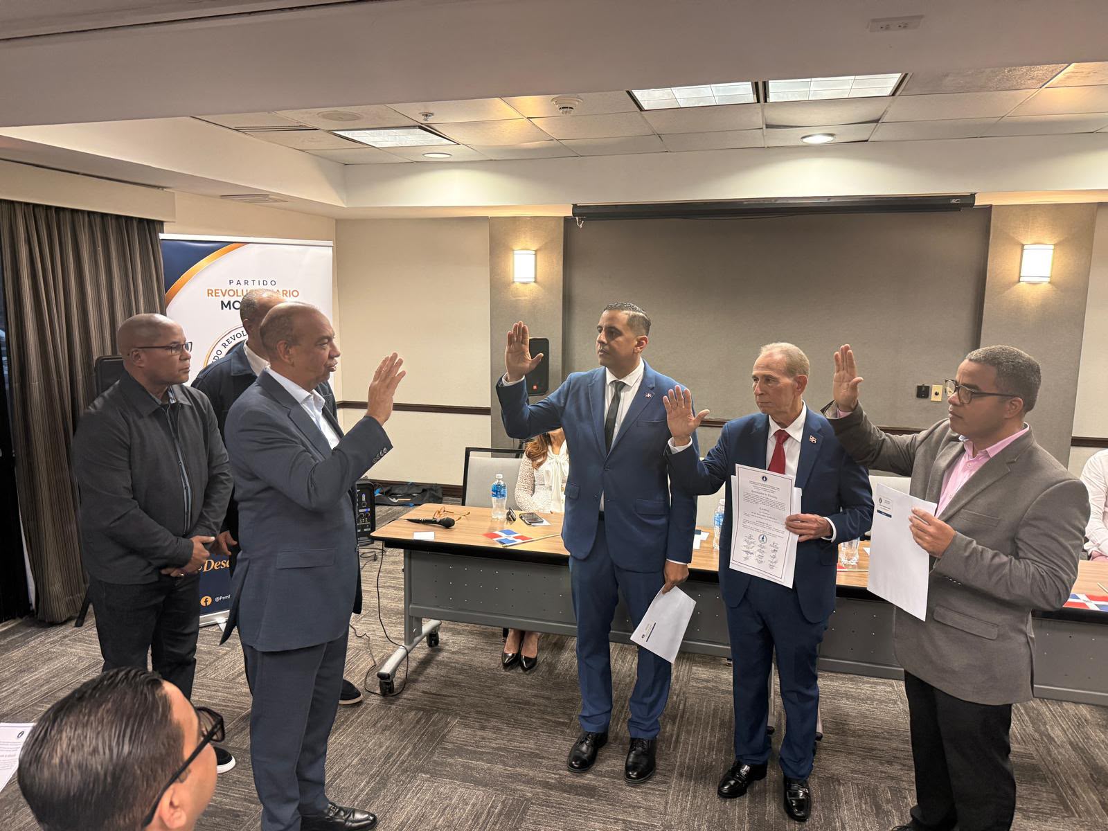 PRM juramenta nueva directiva en Florida Sur y fortalece sus estructuras en el exterior