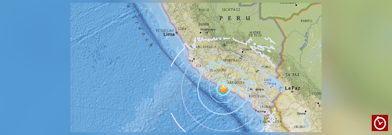 Sismo de magnitud 5,1 remece la costa sur de Perú, pero descartan tsunami
