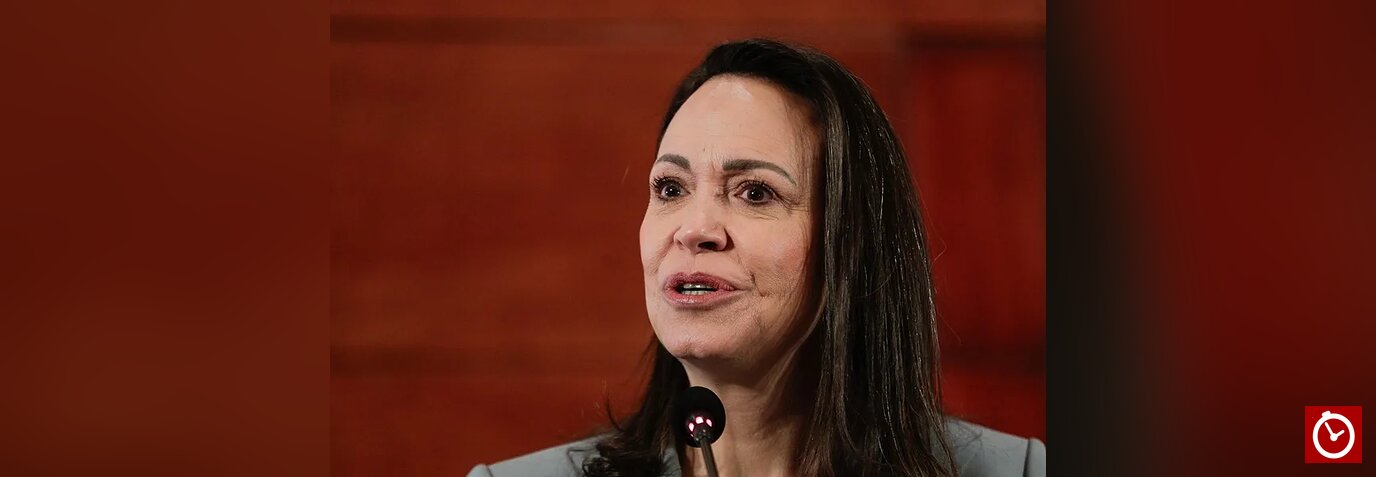 María Corina Machado denuncia que EE.UU. la excluyó de las negociaciones sobre Venezuela