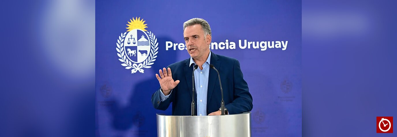 El 57 % de los uruguayos desaprueba la gestión de su presidente, Yamandú Orsi