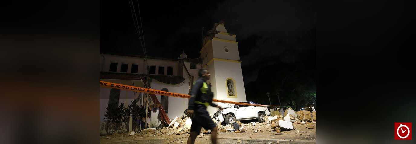 Pintoresco pueblo de Panamá llora los destrozos del terremoto en su patrimonio histórico