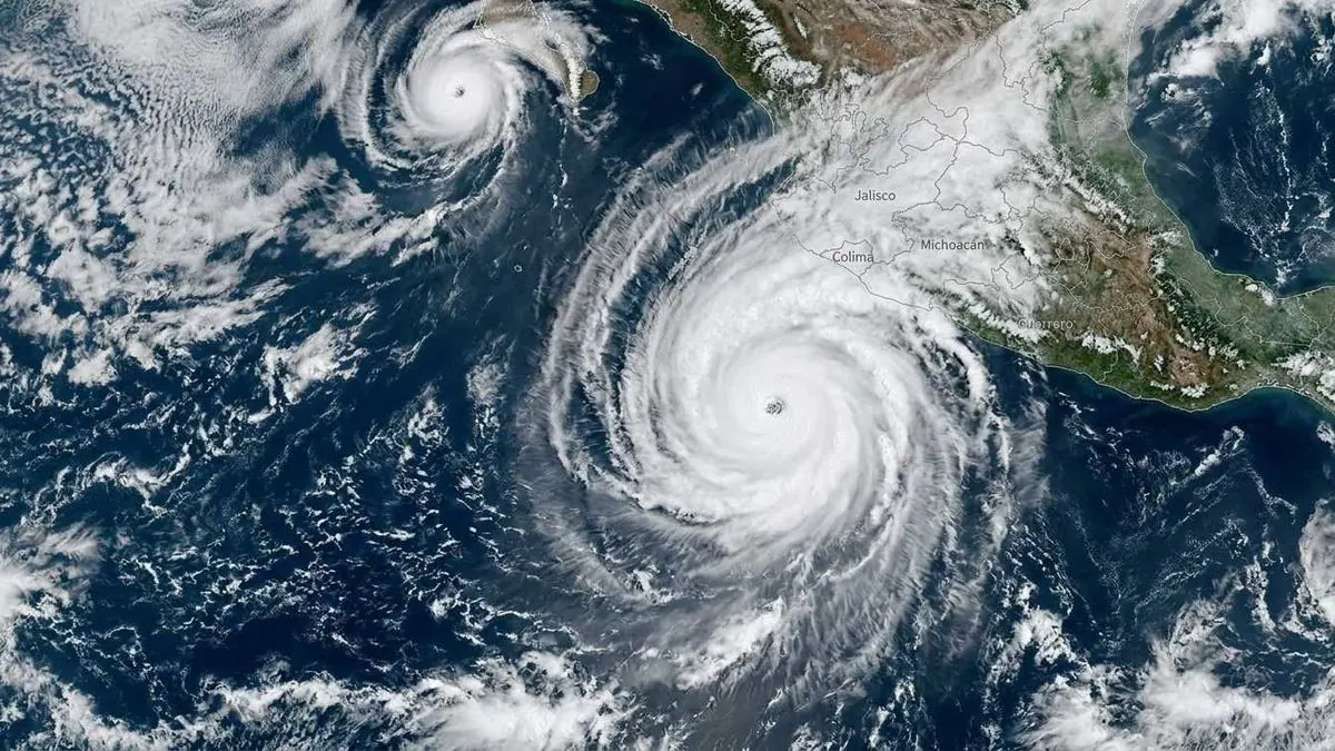 Huracán Trudy baja a categoría 1 pero mantiene la alerta por lluvias en México