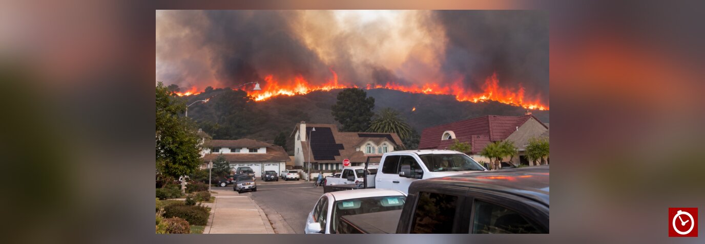 Incendios en California destruyen viviendas y obligan a evacuar a cientos de residentes